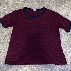 BRANDY MELVILLE stripped Tee Shirt